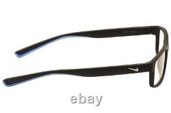 Nike Men's Eyeglasses 7090 018 Black/Blue/Silver Full Rim Optical Frame 53mm