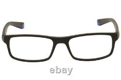 Nike Men's Eyeglasses 7090 018 Black/Blue/Silver Full Rim Optical Frame 53mm