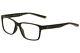 Nike Men's Eyeglasses 7091 011 Black/crystal/silver Full Rim Optical Frame 54mm
