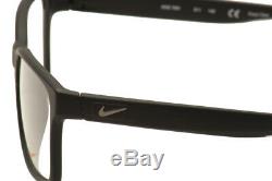 Nike Men's Eyeglasses 7091 011 Black/Crystal/Silver Full Rim Optical Frame 54mm