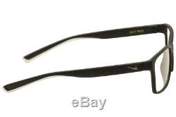 Nike Men's Eyeglasses 7091 011 Black/Crystal/Silver Full Rim Optical Frame 54mm