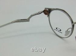 OAKLEY DEADBOLT OX5141-0350 Satin Chrome 50mm Titanium Eyeglasses