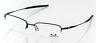 Oakley Men's Spoke 0.5 Pewter Half Rim Eyeglass Frames