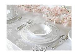 OCCASIONS 120 pcs Chargers pack Wedding Party 12'' Disposable Plastic Charger