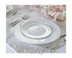 OCCASIONS 120 pcs Chargers pack Wedding Party 12'' Disposable Plastic Charger