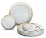Occasions Disposable Plastic Plates Set 120 X 10.25'' Dinner + 120 X