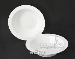 OCCASIONS Wedding Party Disposable Plastic Party Plates, Choose size & qtty