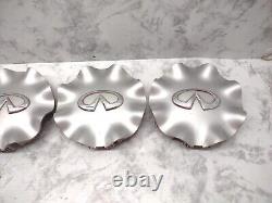 OEM 06 07 08 Infiniti FX35 FX45 Q45 Center Hub Cap fits 18 8 SPOKE RIM Set of 4