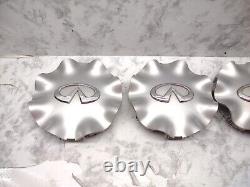 OEM 06 07 08 Infiniti FX35 FX45 Q45 Center Hub Cap fits 18 8 SPOKE RIM Set of 4