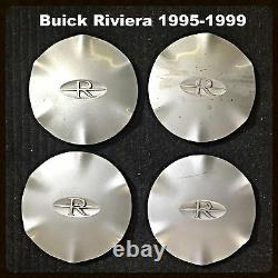 OEM Set of 4 1995-1999 Buick Riviera CENTER CAPS to fit 16 rim 25602312 4016