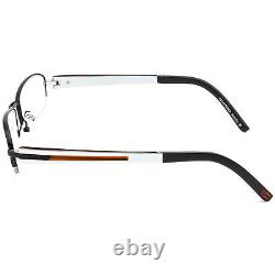 OGA Men's Eyeglasses 6453O NM004 Black/Silver Half Rim Frame France 5218 140