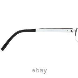 OGA Men's Eyeglasses 6453O NM004 Black/Silver Half Rim Frame France 5218 140