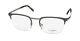 Oga Morel 10157o Nv11 Silver Semi Rim Optical Eyeglasses Frame 56-22-155