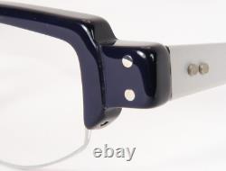 ONKEL Boleg Dark Blue UNIQUE RARE EYEGLASSES GLASSES FRAME 47-14-140mm Germany