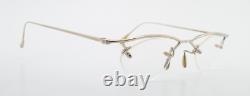 OPUS by EYETEC Fancy Vintage Glasses Frame OP-02 Col No. 7 Lady Silver Oval Quad