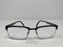 OVVO Eyeglasses Frames 3760 52-18-140 Tortoise/Silver Full Rim YL69