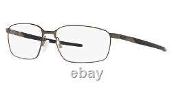 Oakley Extender 0OX3249 Men Eyeglasses Rectangle Silver 56mm New 100% Authentic