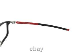 Oakley Eyeglasses Frames Pitchman OX8050-1555 Black Ink Silver Red 55-18-140