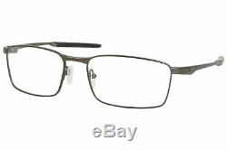 Oakley Fuller OX3227 01 Eyeglasses Men's Pewter Full Rim Optical Frame 55mm