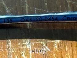 Oakley Lizard 2 Chrome Titanium Eyeglasses Frame NEAR PERFECT USED