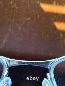 Oakley Lizard 2 Chrome Titanium Eyeglasses Frame NEAR PERFECT USED