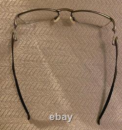 Oakley Lizard 2, Color Pewter, Half-Rim Titanium Eyeglasses, MPN OX5120-0251