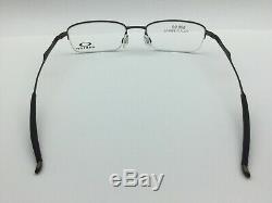 Oakley Spoke 0.5 Pewter Half Rim Optical Rx Eyeglasses Frames OX3144-0253 53mm