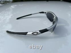 Oakley Sunglasses 03-626 Half Jacket 1.0 Silver Half Rim USA