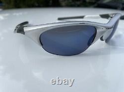 Oakley Sunglasses 03-626 Half Jacket 1.0 Silver Half Rim USA