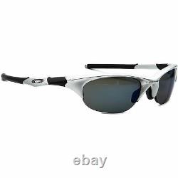 Oakley Sunglasses Frame Only 03-626 Half Jacket 1.0 Silver Half Rim USA 60 mm