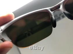 Oakley Sunglasses Half Jacket 2.0 Silver withFire Iridium OO9144-02 Half Rim Q872