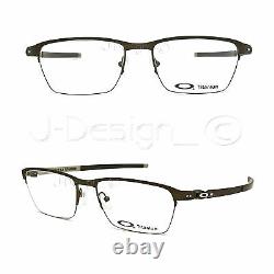 Oakley TINCUP 0.5 OX5099-0353 Powder Pewter Titanium 53/18/135 Eyeglasses New