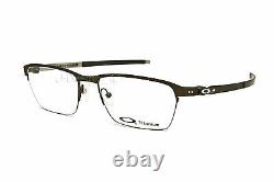 Oakley TINCUP 0.5 OX5099-0353 Powder Pewter Titanium 53/18/135 Eyeglasses New