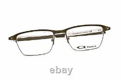 Oakley TINCUP 0.5 OX5099-0353 Powder Pewter Titanium 53/18/135 Eyeglasses New