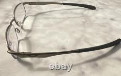 Oakley wingspan Rectangular Full Rim Metal/Plastic Eyeglass Frames in pewter