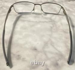 Oakley wingspan Rectangular Full Rim Metal/Plastic Eyeglass Frames in pewter