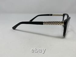 Occhiali Eyeglasses Frames OAM-Carla 52-17-140 Black/Silver Full Rim GI13