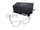 Off-white Style 78 Optical Eyeglasses Oerj078 Grey Clear Frame 52mm Italy New
