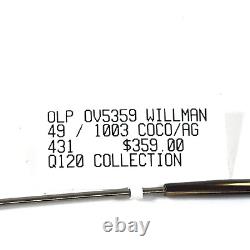 Oliver Peoples Eyeglasses Frames OV5359 1003 WILLMAN Cocobolo Silver 49-19-150