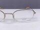 Oliver Peoples Eyeglasses Frames Woman Men Oval Silver Half Rim Harvard Vintage