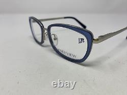 Ono Optical Skyview V1415 C3-Sky Silver 53-17-135 Full Rim Eyeglasses Frame PC97