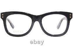 Original Gucci Eyeglasses GG1086O 005 Shiny Black Full Rim Frame 53MM Rx-ABLE