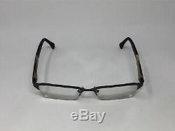 POLICE VPL432K COL. 0627 Eyeglasses Frame Half Rim 53-18-140 Silver/Beige O412