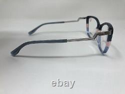 Paradox Eyeglasses Frame P5059 55/14-140 Blue Gray Silver Full Rim X418