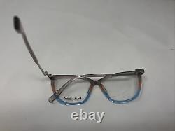 Paradox Eyeglasses Frames P5059 10 Silver Blue 55-14-140 Japan Full Rim EX21