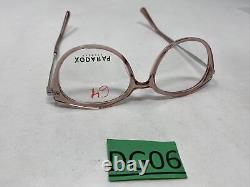 Paradox Eyewear P5052 51/17-140 030 Pink Translucent Silver Eyeglasses Dg06