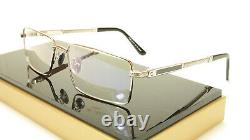 Paul Vosheront PV368 C2 23KT Gold Plated Eyeglasses Frame Italy Made