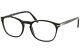 Persol 3007/v 95 Eyeglasses Men's Black/silver Full Rim Optical Frame 50mm