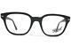 Persol 3093-v 9000 Eyeglasses Frames Matte Black Square Horn Rim 50-20-145