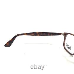 Persol 3118-V 24 Eyeglasses Frames Tortoise Silver Square Full Rim 51-19-145